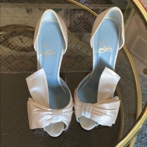 CL, bridal heels size 37.5. OBO... closet is full